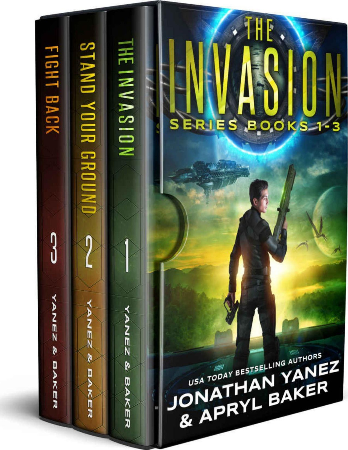 The Invasion Boxed Set An Intergalactic Space Opera Adventure A Gateway To The Galaxy Series Jonathan Yanez Apryl Baker Yanez