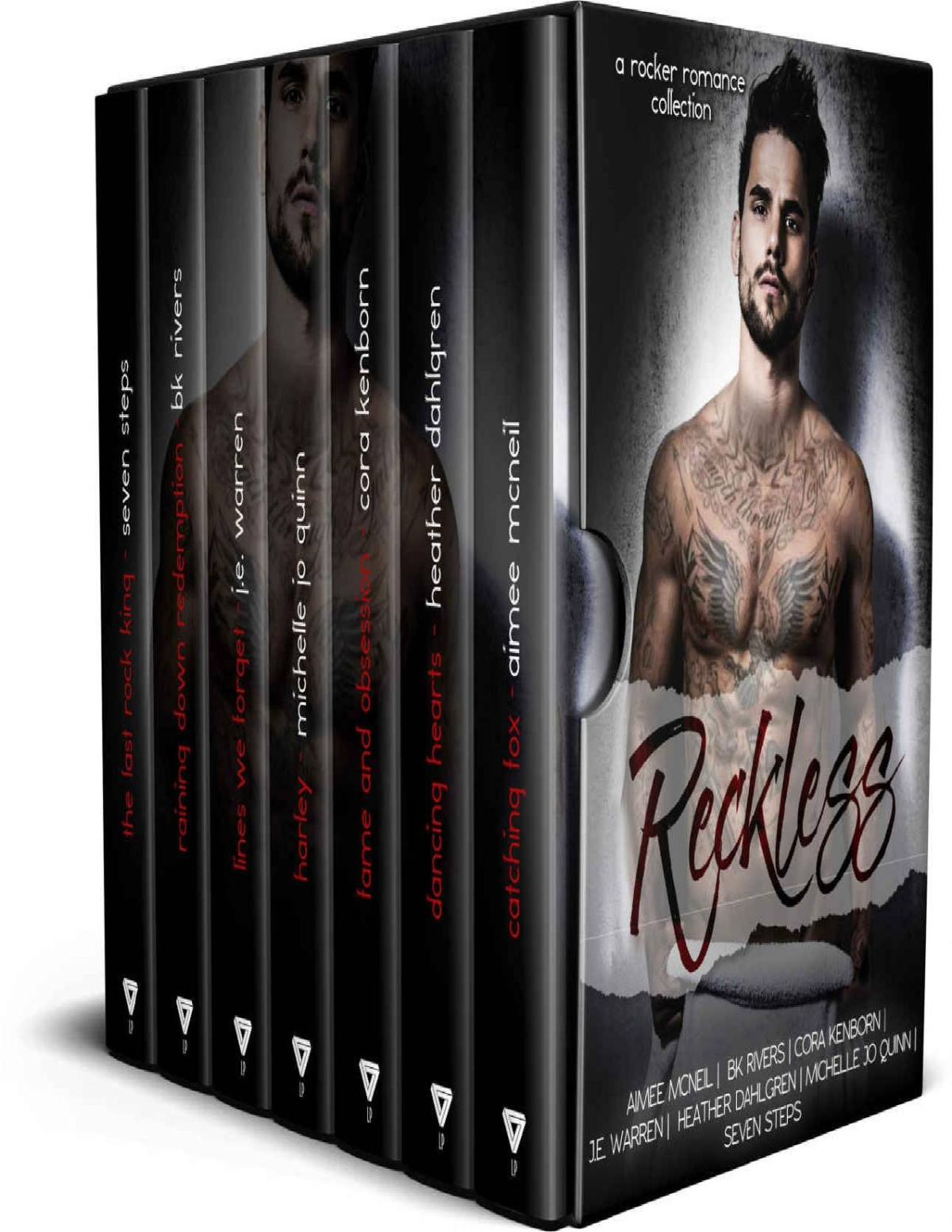 Reckless A Rocker Romance Collection Aimee Mcneil Heather Dahlgren Michelle Jo Quinn Je Warren Bk Rivers Cora Kenborn Seven Steps Limitless Publishing Mcneil