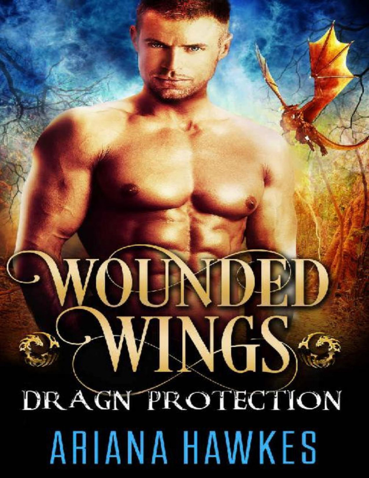 Wounded Wingsdragon Shifter Romance Ariana Hawkes Hawkes Ariana