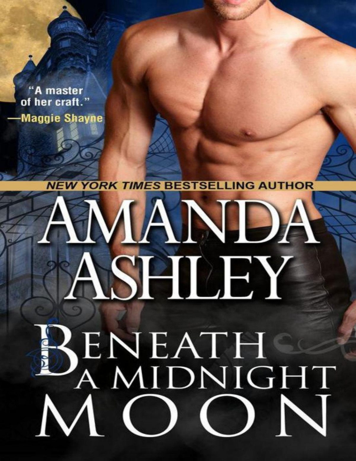Beneath A Midnight Moon Amanda Ashley Ashley Amanda