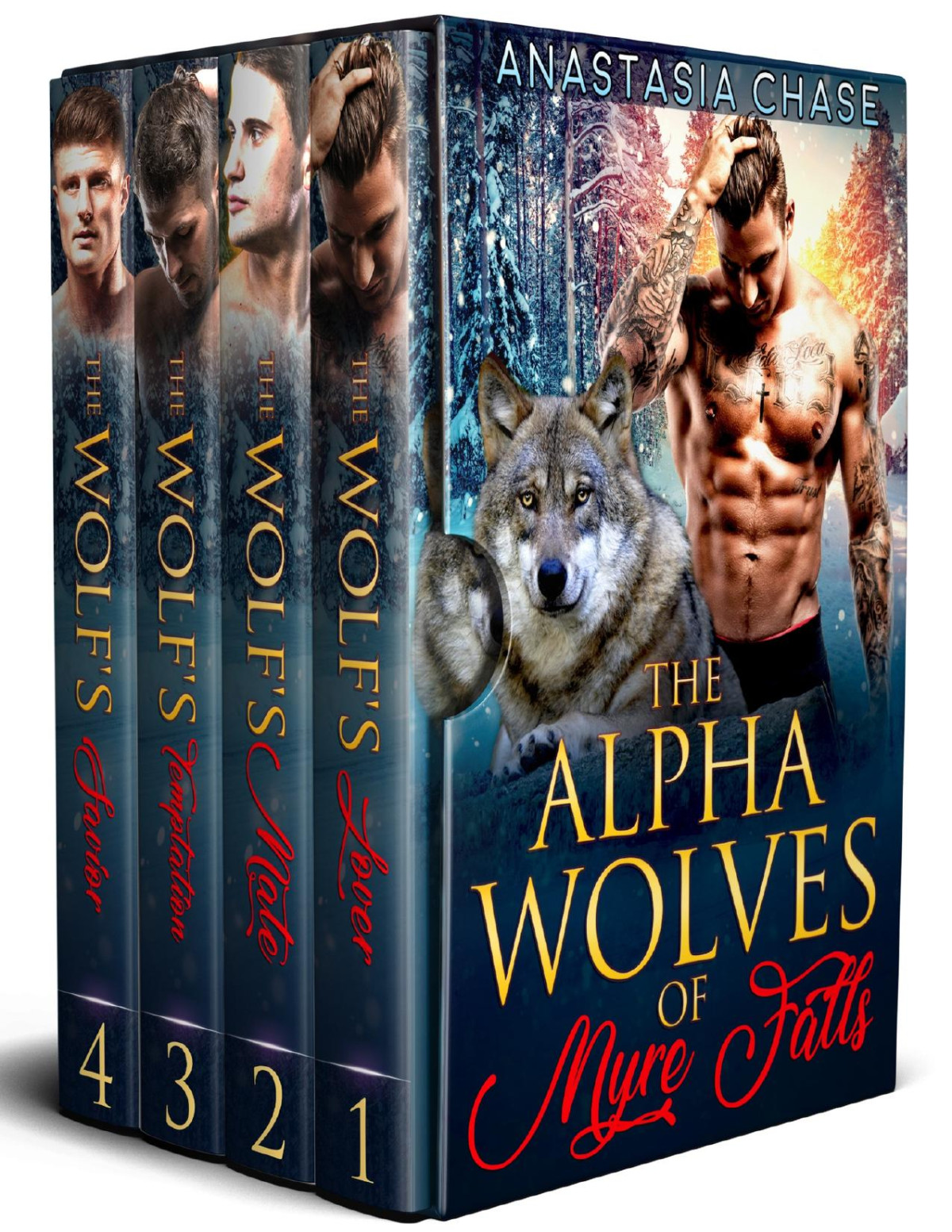 The Alpha Wolves Of Myre Falls Box Set A Paranormal Romance Chase