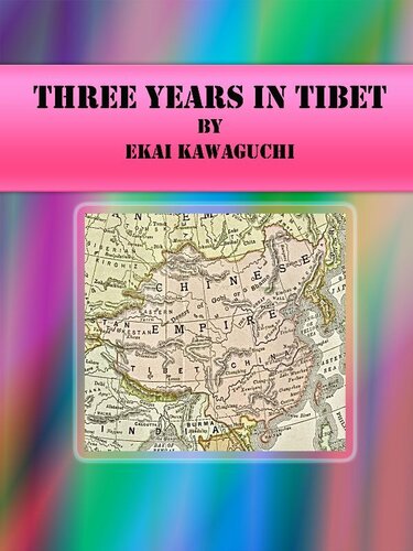 Three Years In Tibet Ekai Kawaguchi