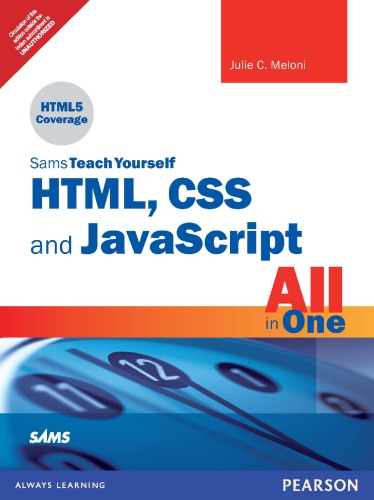 Sams Teach Yourself Html Css And Javascript All In One Meloni