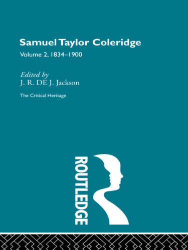 Samuel Taylor Coleridge Jackson J R Dej