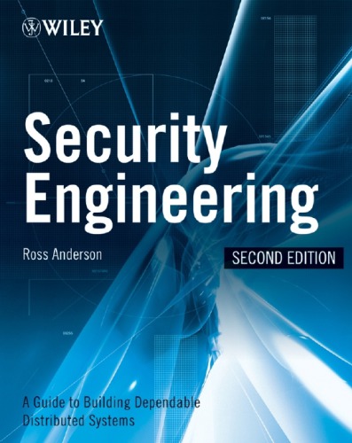 Security Engineering A Guide To Building Dependable Distributed Systems 2ed Anderson