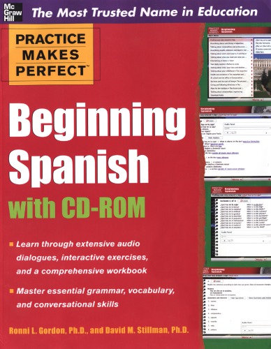 Practice Makes Perfect Beginning Spanish Gordon Ronni Lstillman