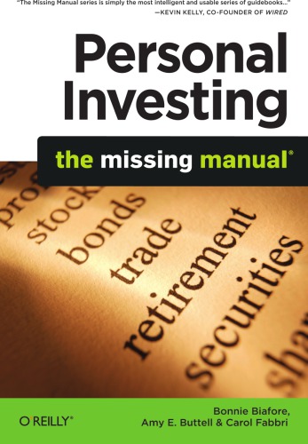 Personal Investing The Missing Manual Biafore Bonniebuttell