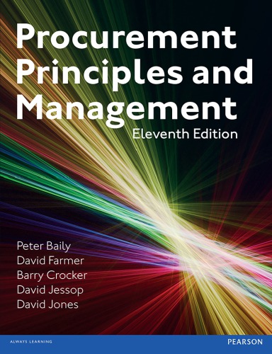 Procurement Principles And Management Eleventh Edition Baily