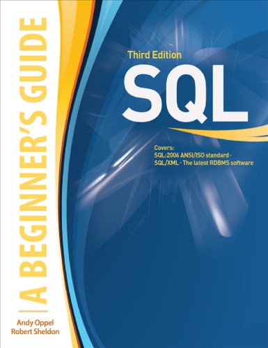 Sql A Beginners Guide Oppel Andysheldon Robert