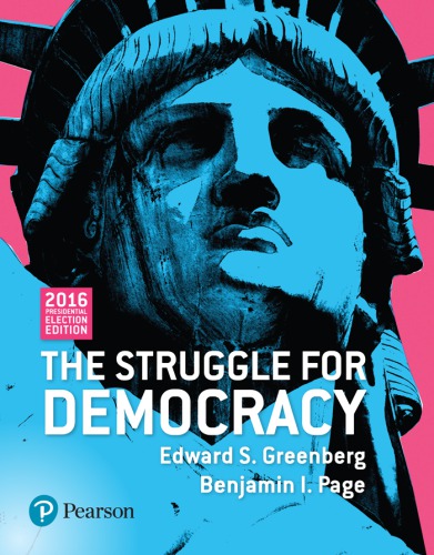 Struggle For Democracy 2016 Election Edition 12th Edition Greenberg