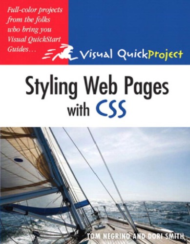 Styling Web Pages With Css Visual Quickproject Guide Negrino