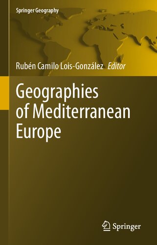 Geographies Of Mediterranean Europe Rubn Camilo Loisgonzlez