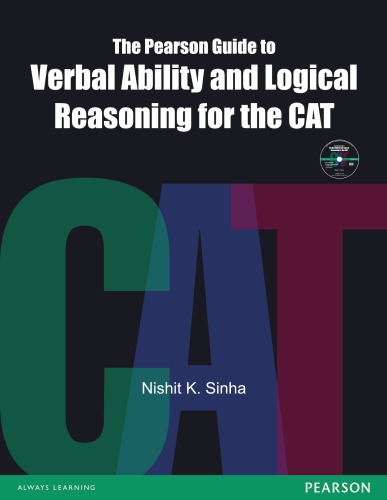 The Pearson Guide To Verbal Ability And Logical Reasoning For The Cat Sinha