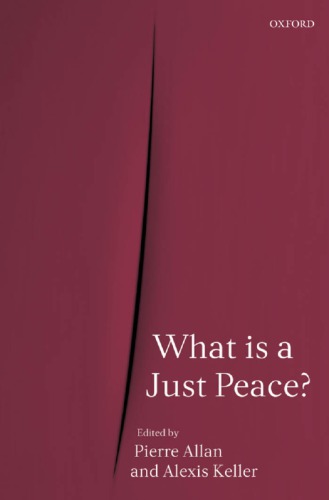 What Is A Just Peace Allan Pierreeditor