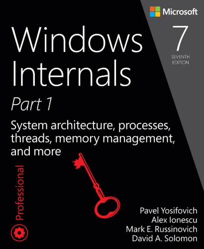 Windows Internals Part 1 7th Edition 7th Edition Pavel Yosifovich