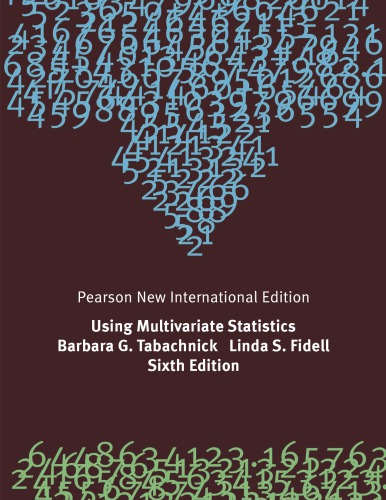 Using Multivariate Statistics Tabachnick Barbara Gfidell Linda S