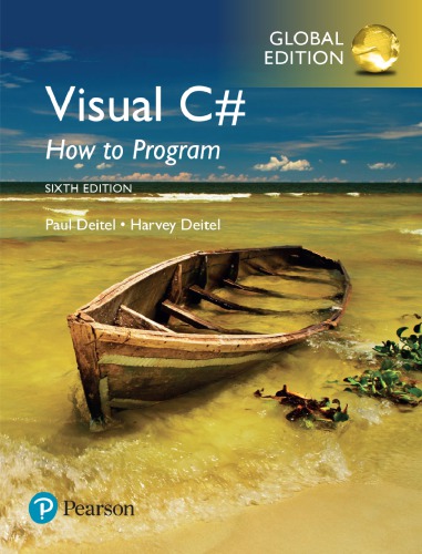 Visual C How To Program 6th Edition Paul Deitel Harvey Deitel