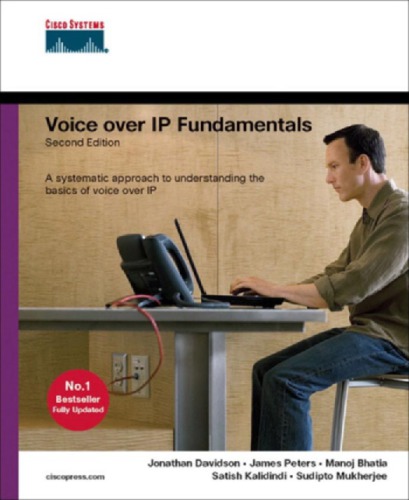 Voice Over Ip Fundamentals Davidson Jonathanpeters James