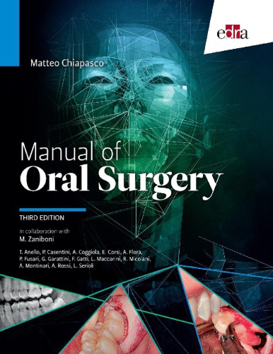 Manual Of Oral Surgery 3rd Edition Matteo Chiapasco Marco Zaniboni