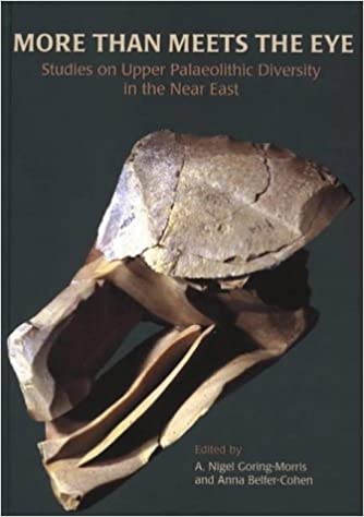 More Than Meets The Eye Studies On Upper Palaeolithic Diversity In The Near East A Nigel Goringmorris
