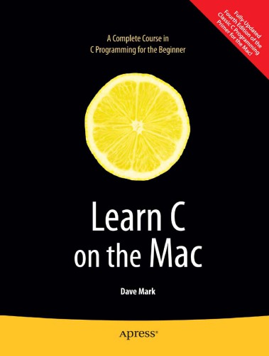 Learn C On The Mac Mark Dave