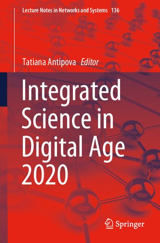 Integrated Science In Digital Age 2020 Tatiana Antipova