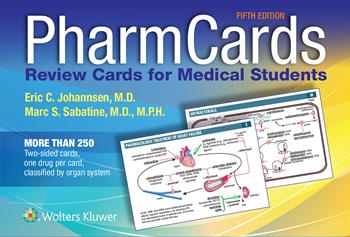 Pharmcards Review Cards For Medical Students 5th Edition Eric Johannsen
