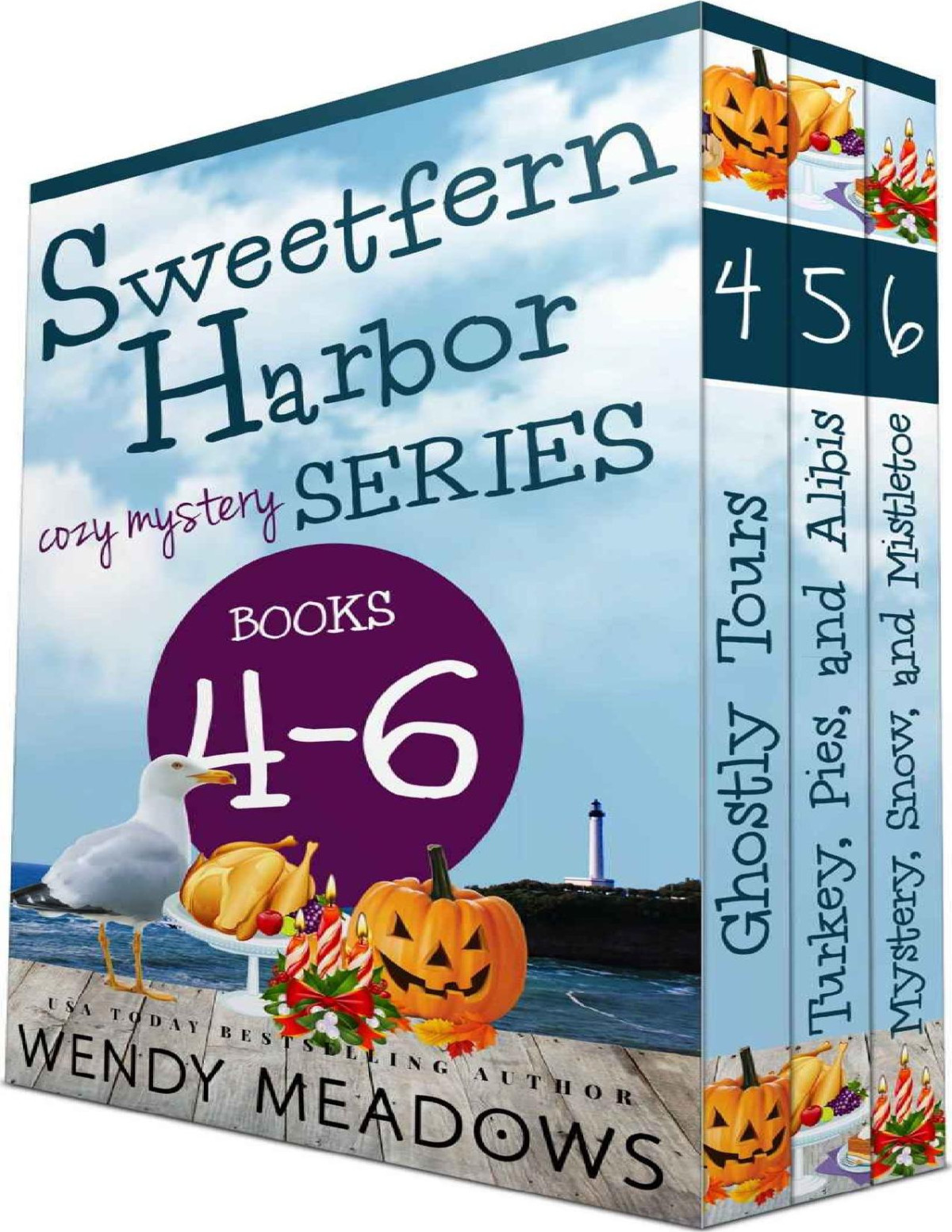 Sweetfern Harbor Cozy Mystery Series Books 46 Wendy Meadows