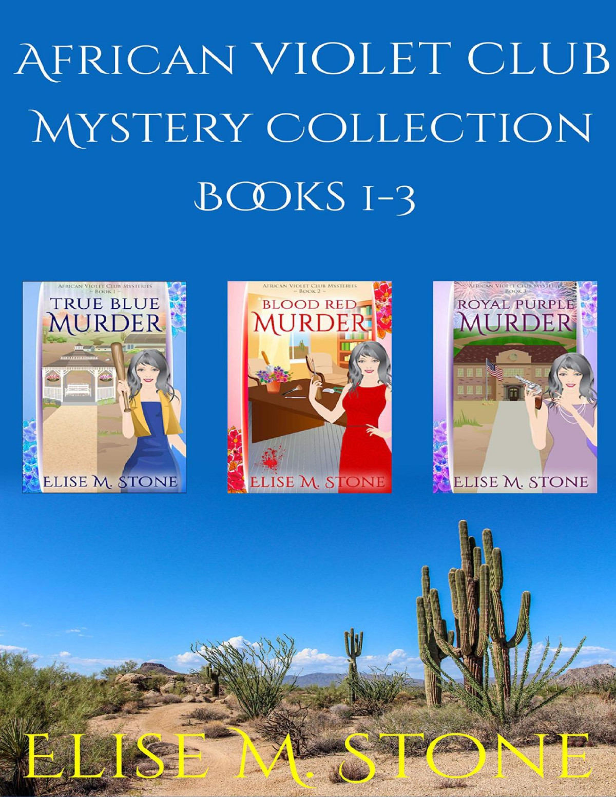 African Violet Club Mystery Books 13 Elise M Stone