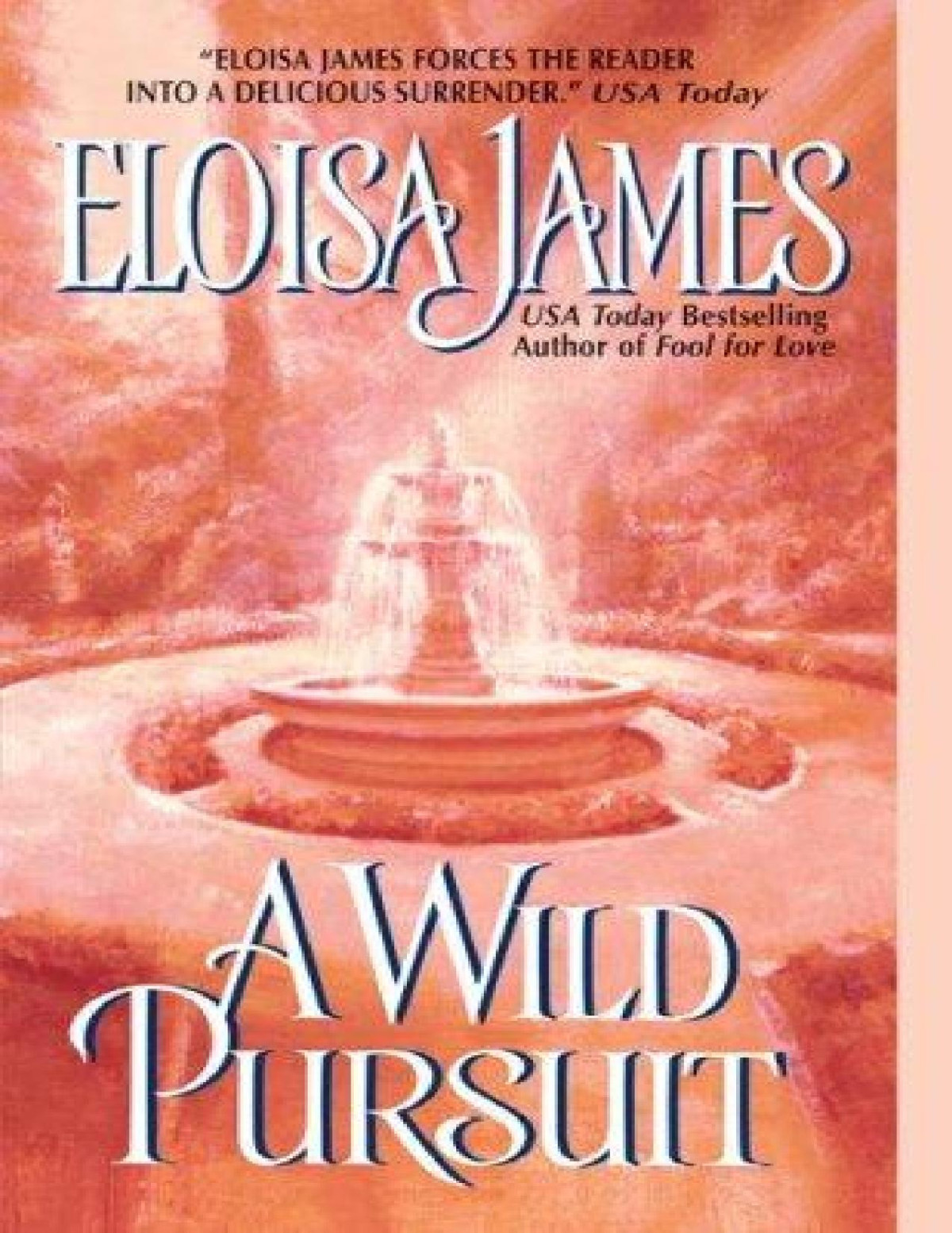 A Wild Pursuit Eloisa James James Eloisa