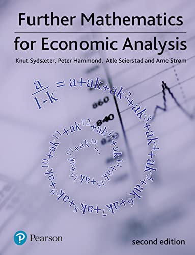 Further Mathematics For Economic Analysis 2nd Knut Sydsaeter