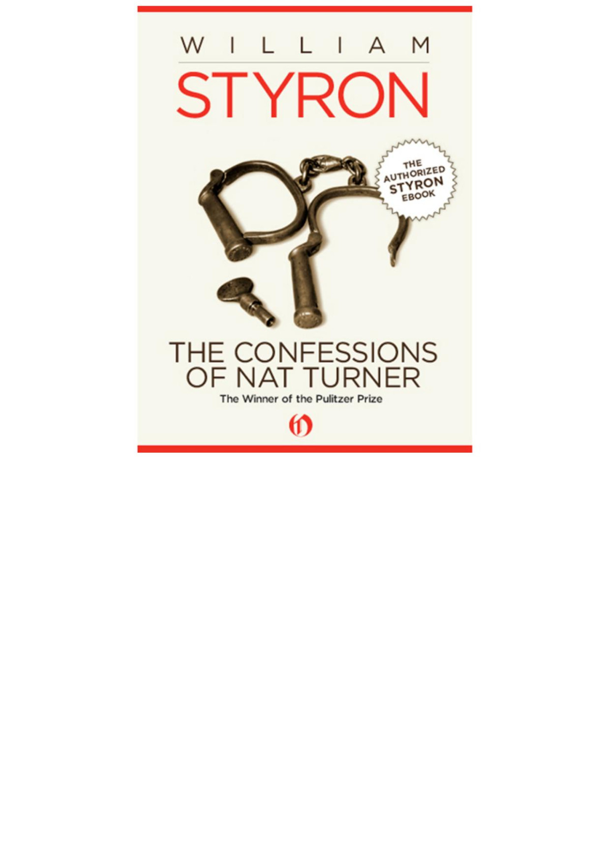 The Confessions Of Nat Turner William Styron