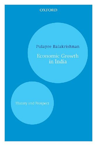 Economic Growth In India History And Prospect Pulapre Balakrishnan