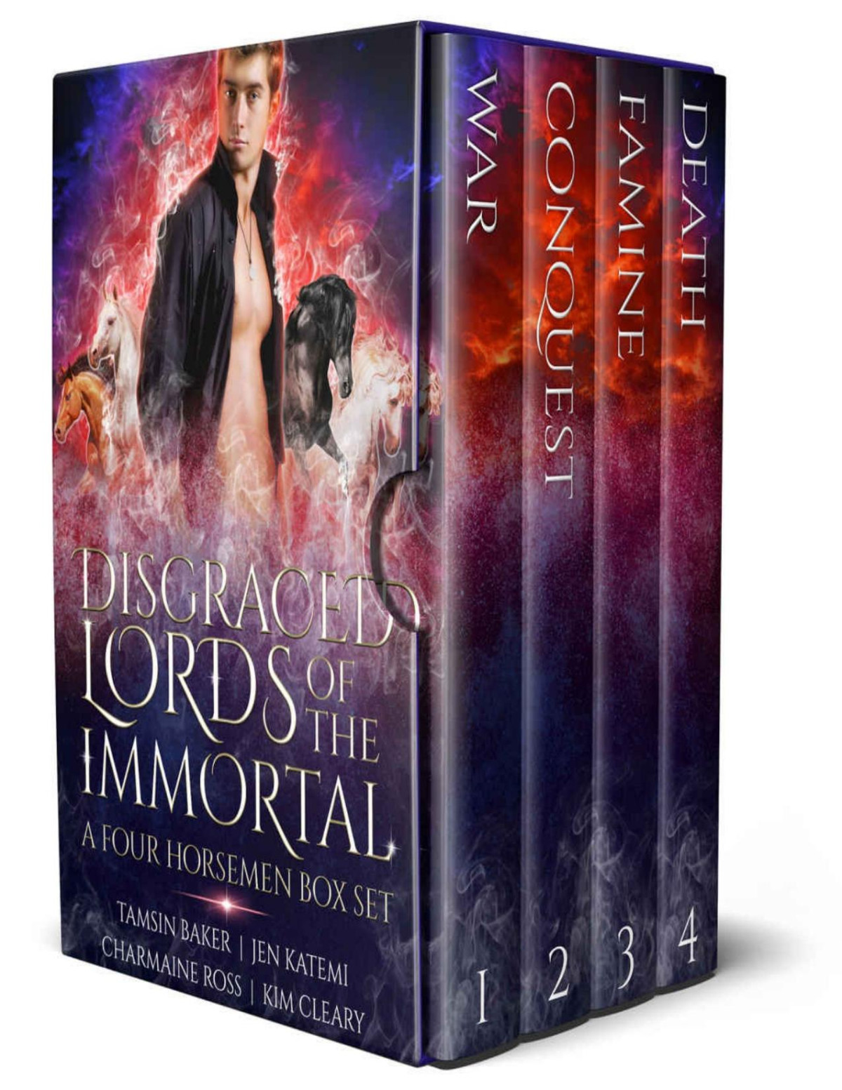 Disgraced Lords Of The Immortal Anthology Boxset 1st Jen Katemi