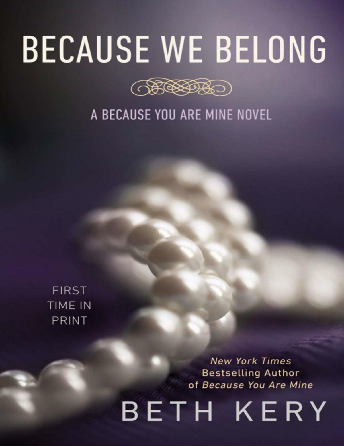 Because We Belong Complete Novel Beth Kery Kery Beth