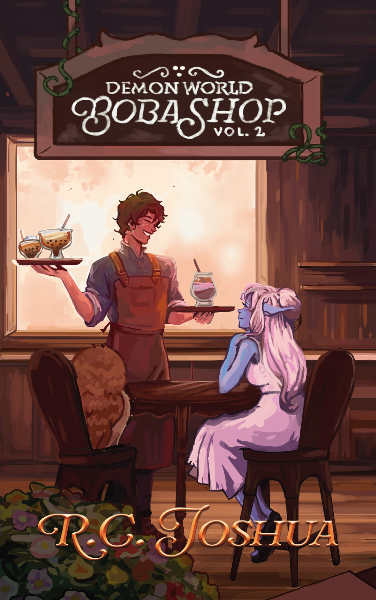 Demon World Boba Shop Book 2 A Cozy Isekai Litrpg R C Joshua
