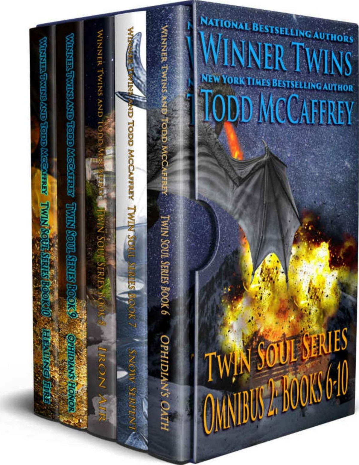 Twin Soul Series Omnibus 2 Books 610 Brittany Winner Todd Mccaffrey Winner Twins Brianna Winner