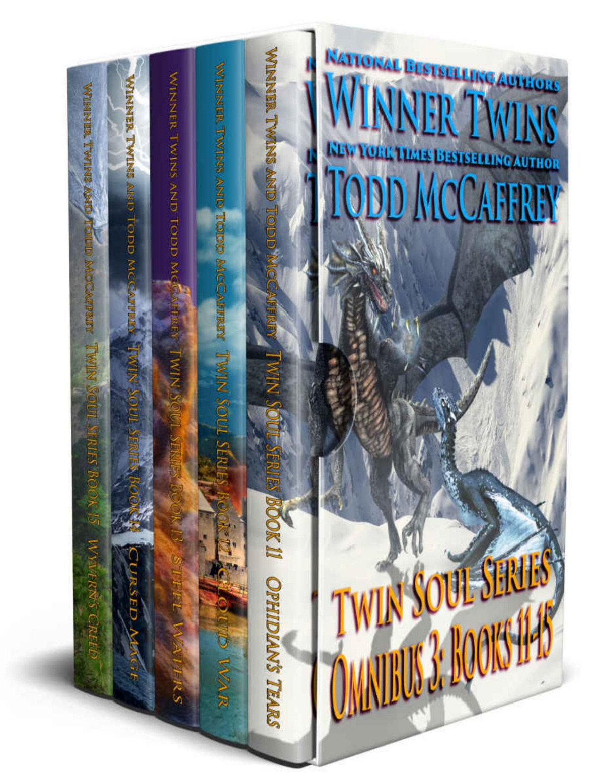 Twin Soul Series Omnibus 3 Books 1115 Brittany Winner Brit Winner Todd Mccaffrey Winner Twins