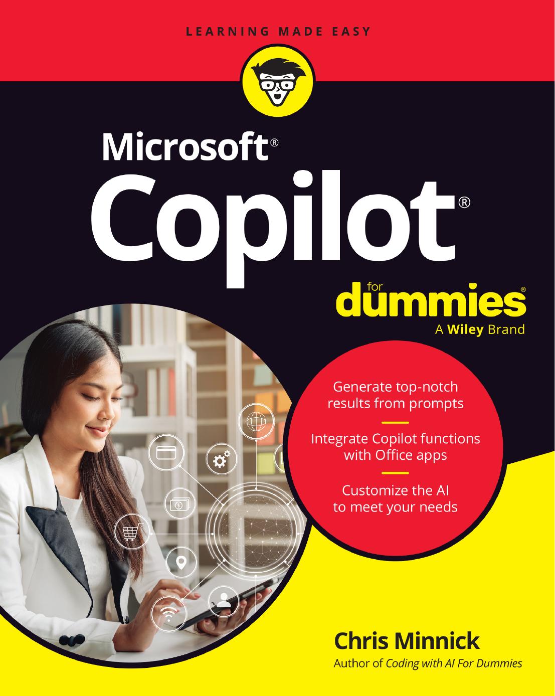 Microsoft Copilot For Dummies 1st Edition Chris Minnick
