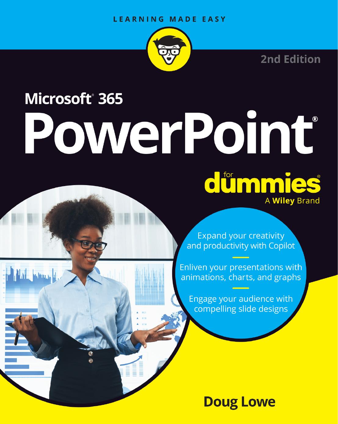 Microsoft 365 Powerpoint For Dummies 2nd Edition Doug Lowe