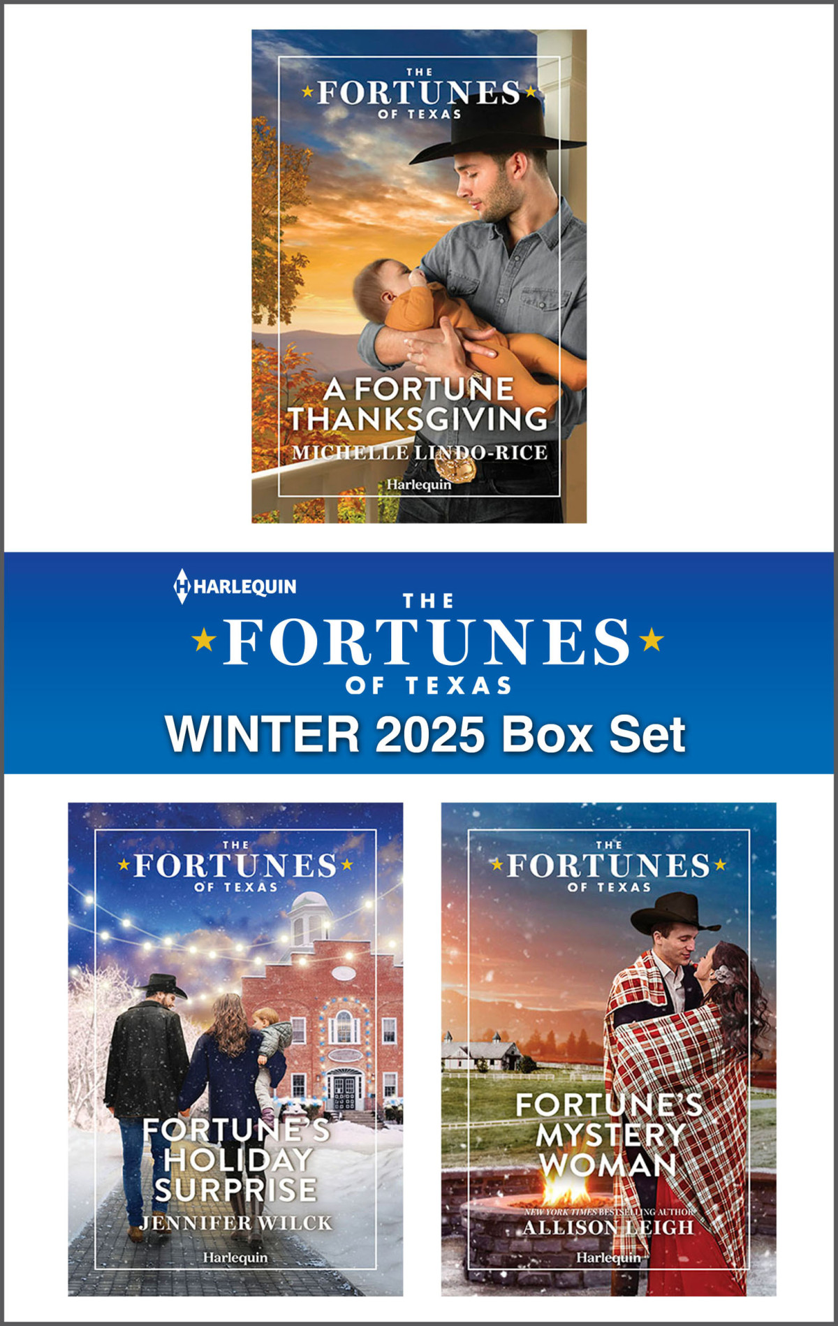 Harlequin Fortunes Of Texas Winter 2025 Box Set Michelle Lindorice