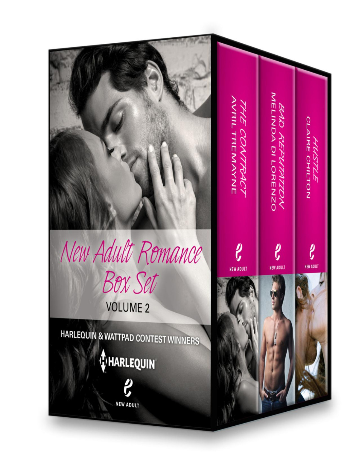 Harlequin E New Adult Romance Box Set Volume 2 The Contracthustlebad Reputation Avril Tremayne