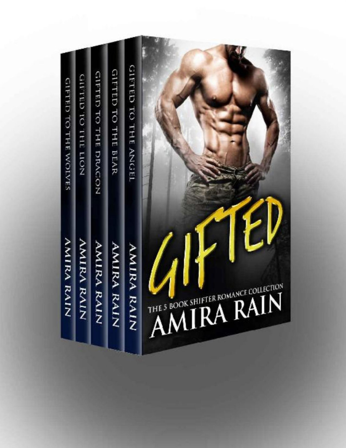 Gifted The 5 Book Paranormal Romance Box Set Amira Rain Simply Shifters Rain