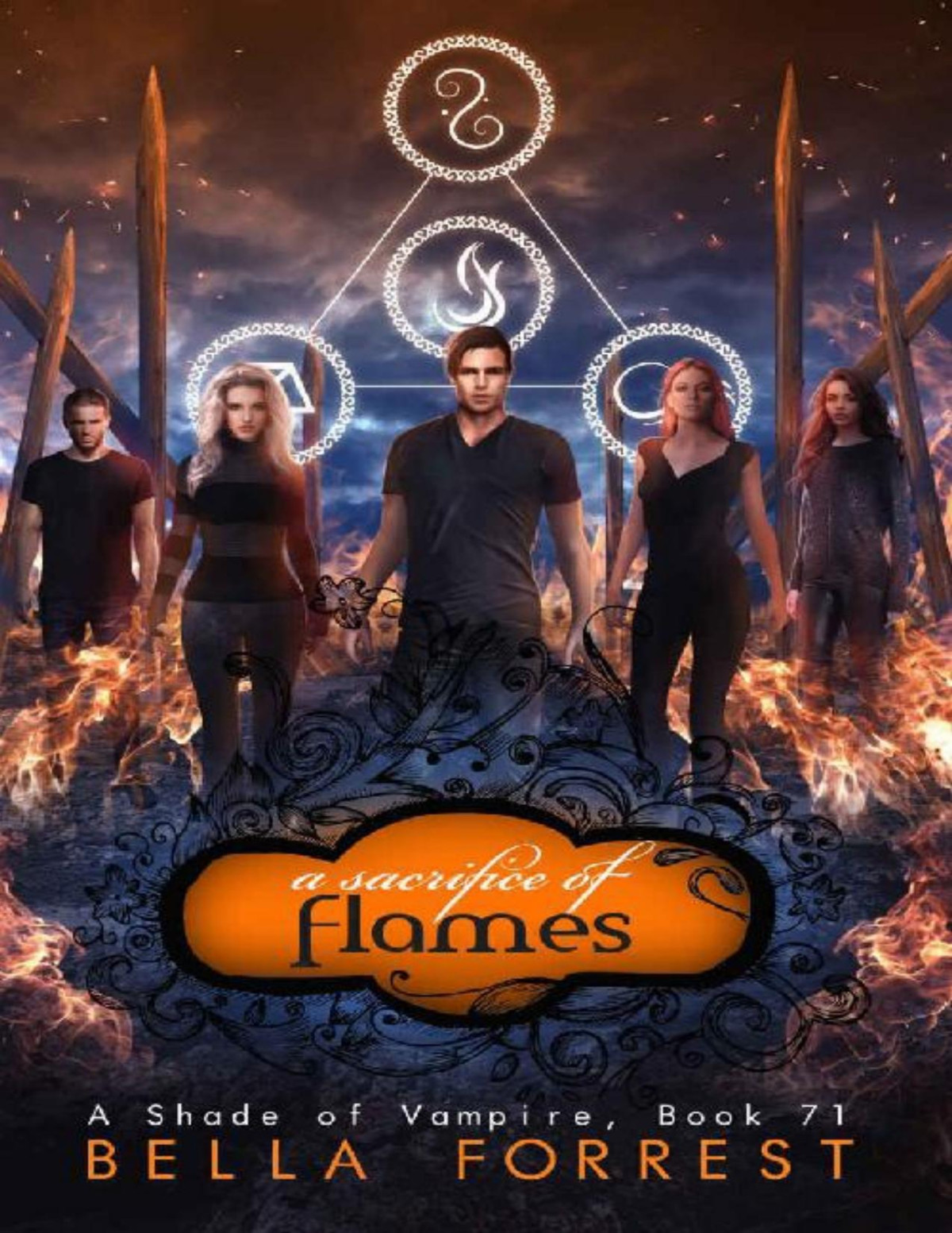 A Shade Of Vampire 71 A Sacrifice Of Flames Bella Forrest Forrest