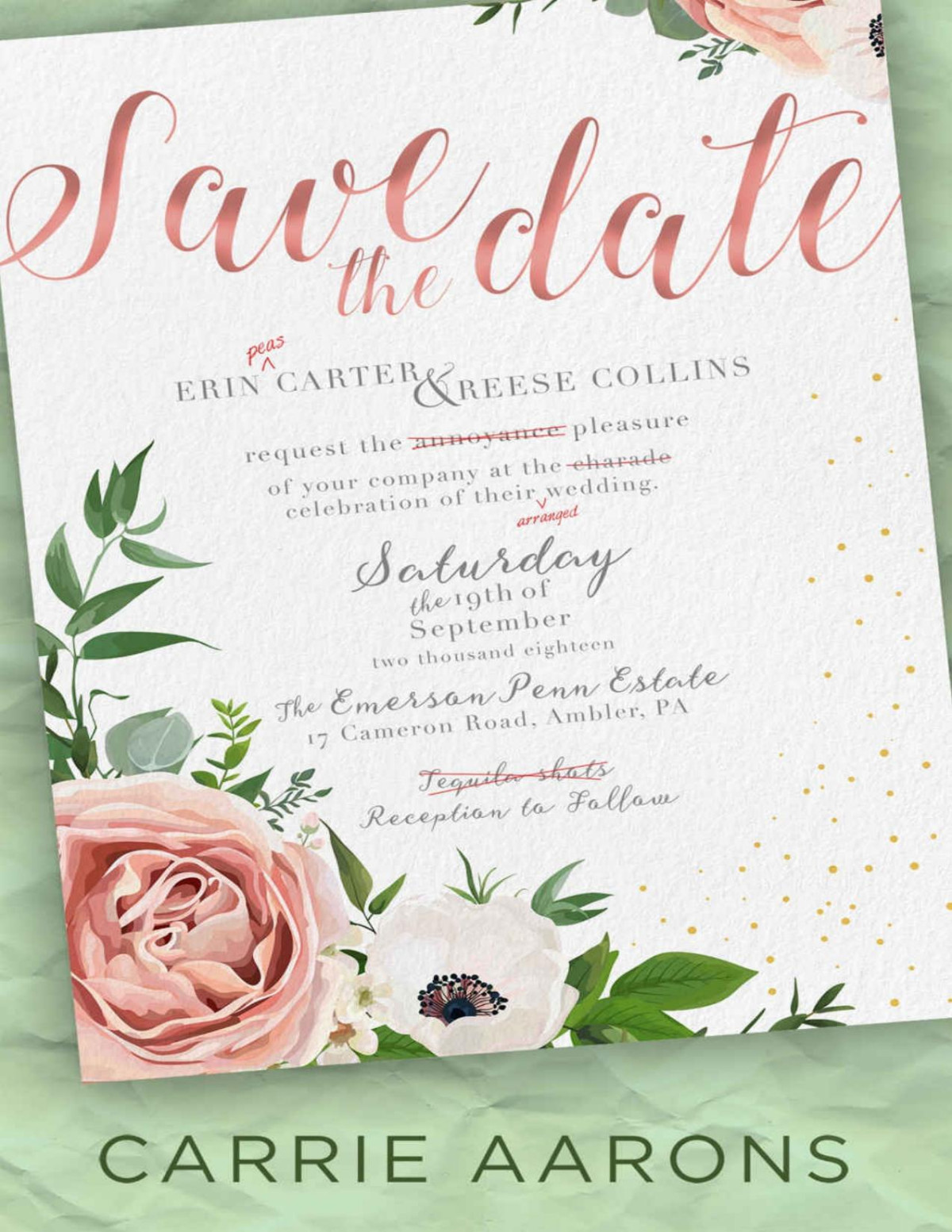 Save The Date Carrie Aarons