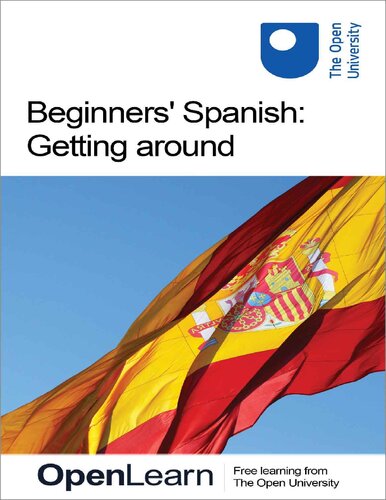 Beginners Spanish Getting Around The Open University