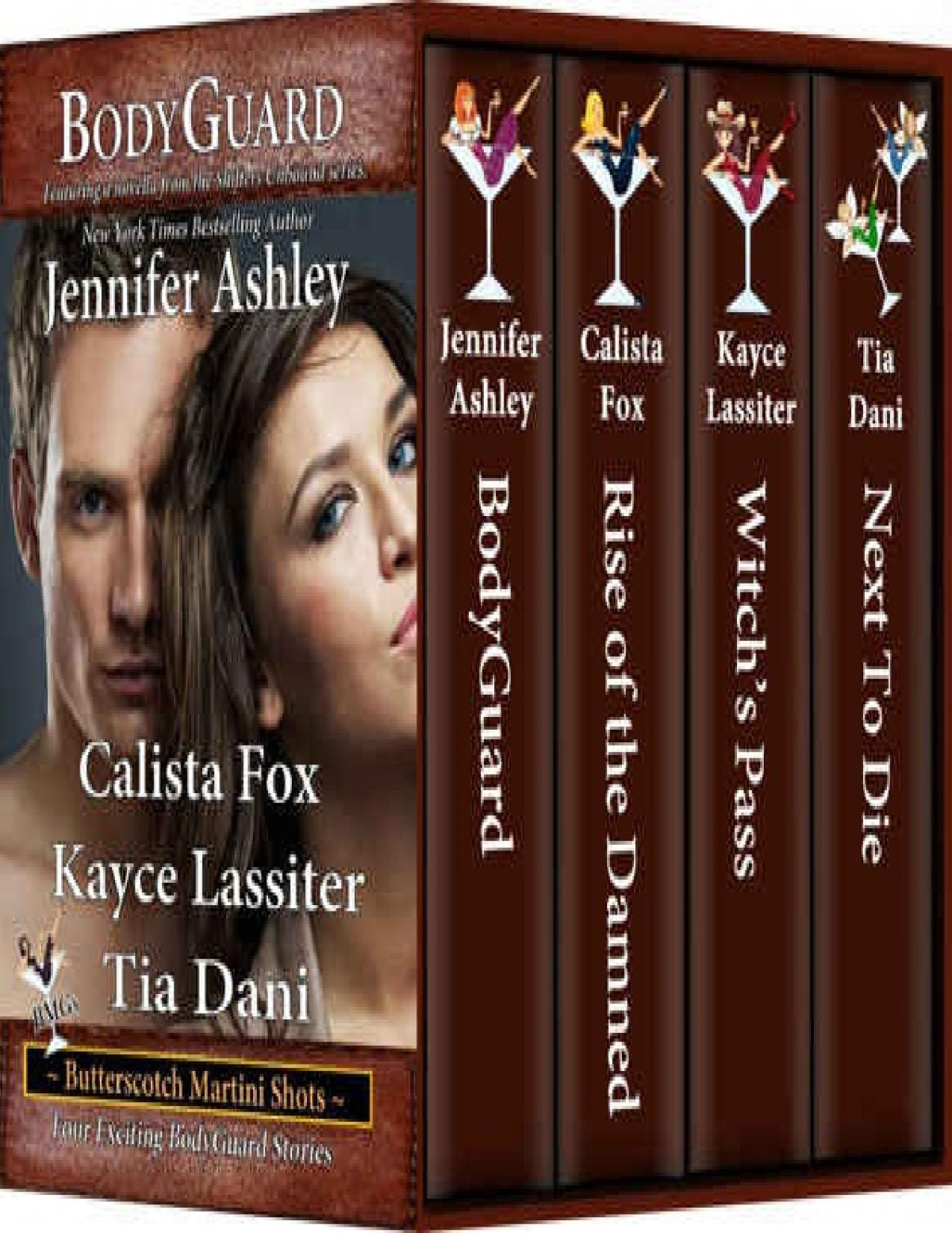 Bodyguard Butterscotch Martini Shots Book 2 Jennifer Ashley Calista Fox Kayce Lassiter Tia Dani Ashley