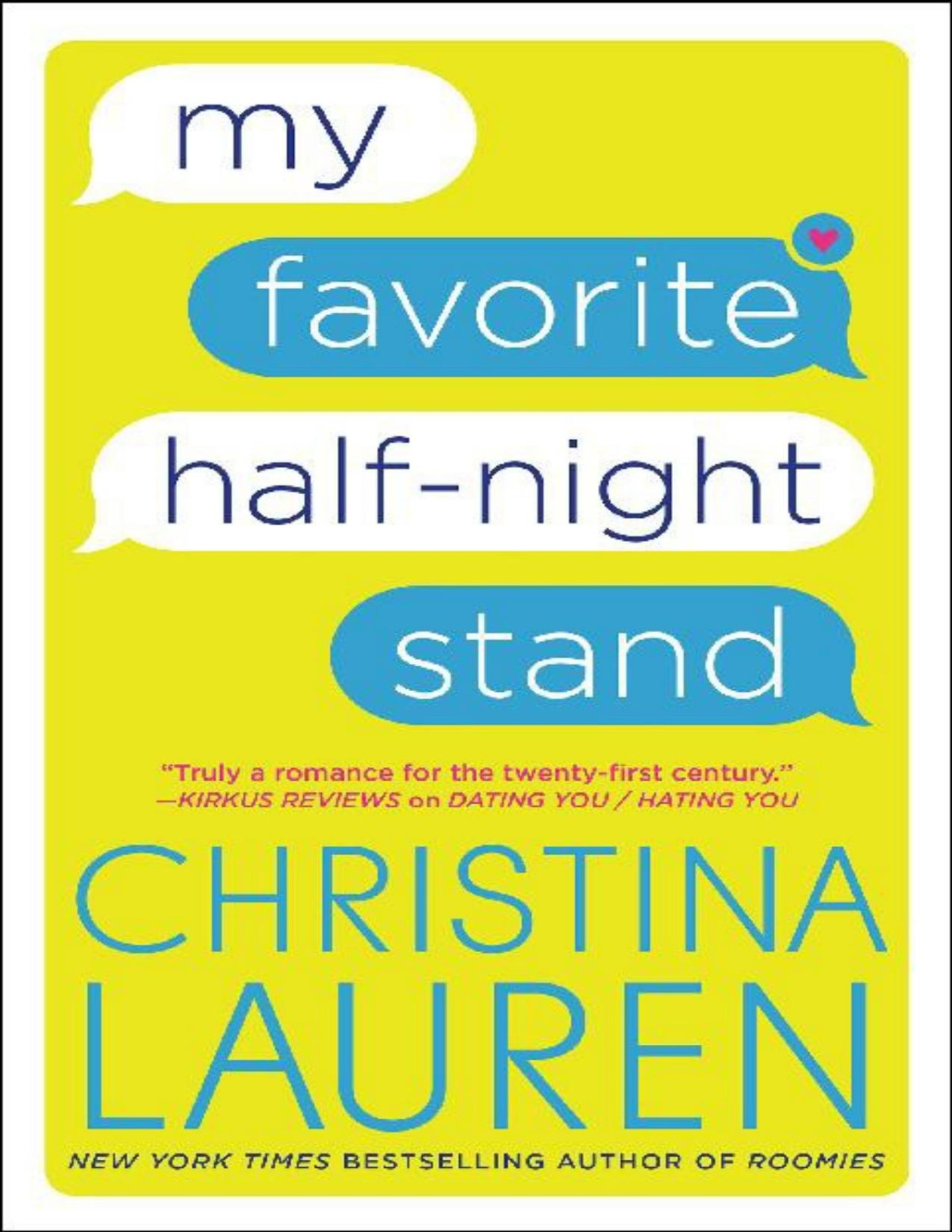 My Favorite Halfnight Stand Christina Lauren Lauren Christina