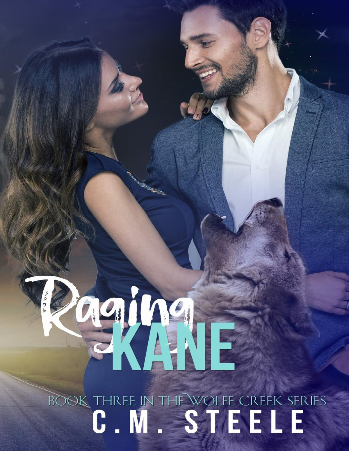 Raging Kane Book Three In The Wolfe Creek Series Steele Cm