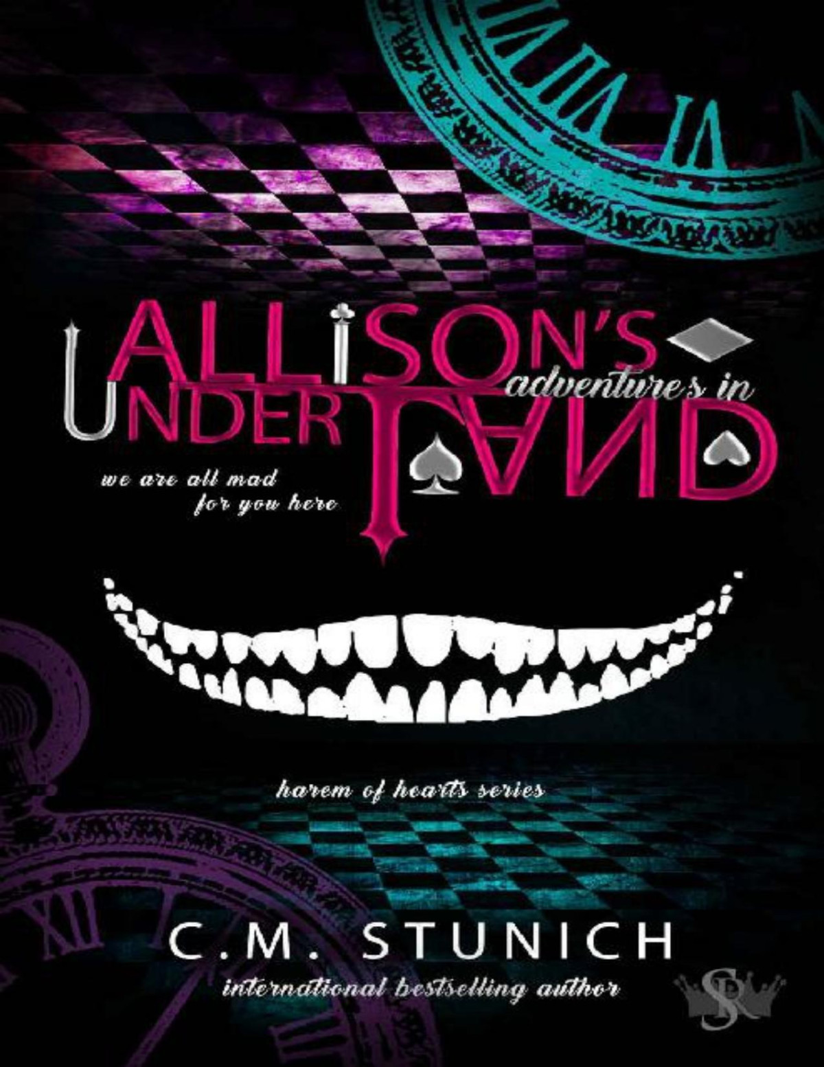 Allisons Adventures In Underland A Dark Reverse Harem Romance Harem Of Hearts Book 1 Cm Stunich Stunich